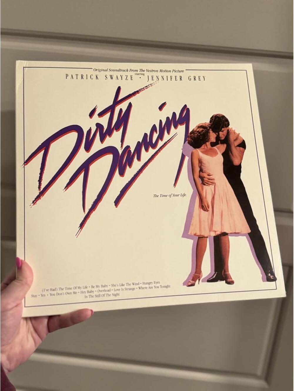 Vintage 1987 Dirty Dancing Original Soundtrack Vinyl LP Patrick Swayze